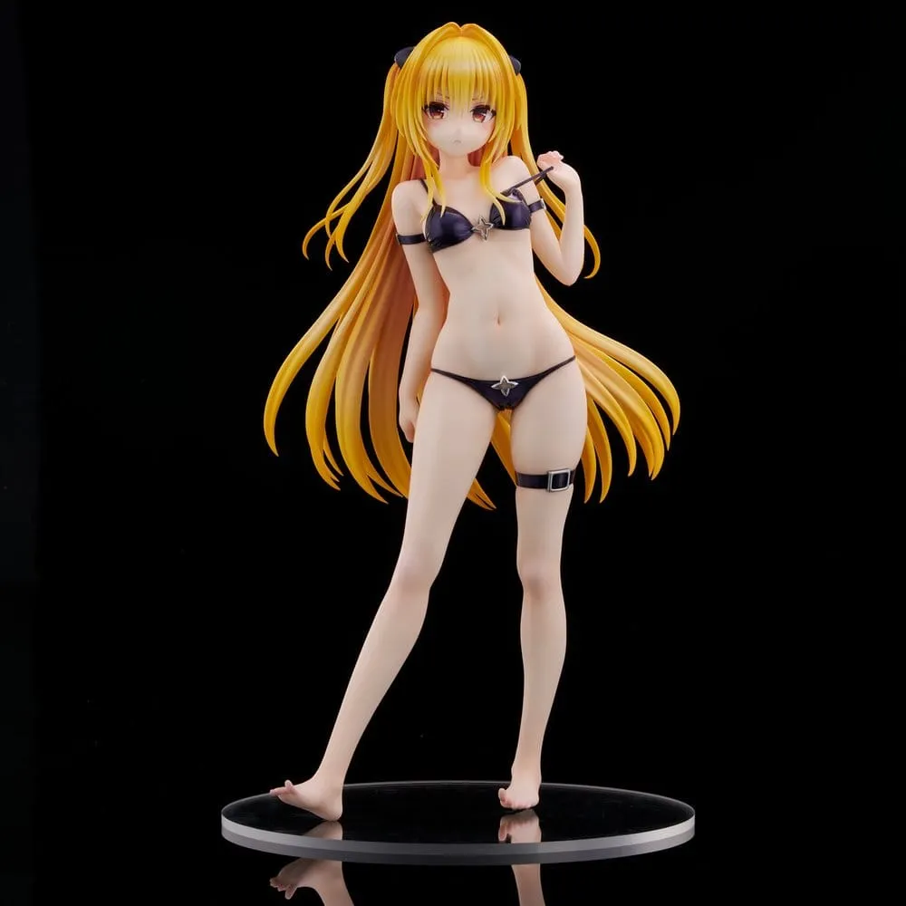 To Love Ru Darkness Swimsuit Series PVC Figure 1/4 Golden Darkness 39 cm